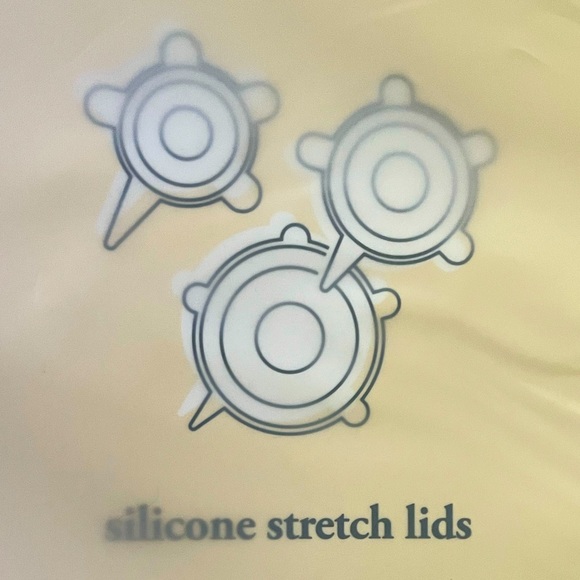 ACH silicone stretch lids, 6 total, 3 sizes - Picture 1 of 7